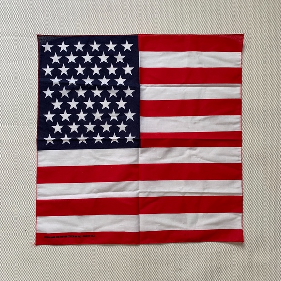HAV-A-HANK Bandanna US American Flag Made in USA - Picture 3 of 5